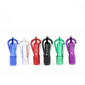 Mini Aluminum Flashlight with Carabiner