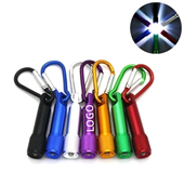 Mini LED Carabiner Keychain Flashlight