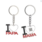 Mother's and Father's Day Keychain