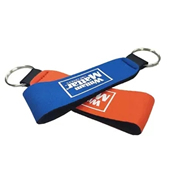 NEOPRENE WRIST STRAP KEYCHAIN HOLDER