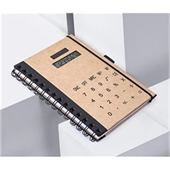 Notebook with Calculator and Pen