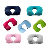 Outdoor Travel Inflatable U-shaped Pillow