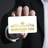 PVC VIP Member Card