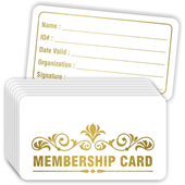 PVC VIP Member Card