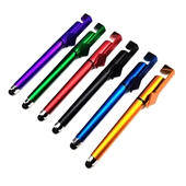 Plastic Pens with Touch Screen Stylus and phone holder