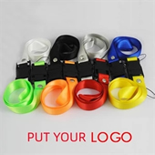 Polyester Detachable 3/4" Lanyard with USB Flash Drive/8G/16