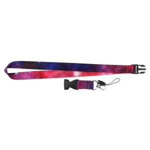 Polyester Lanyards with Detachable Buckle release