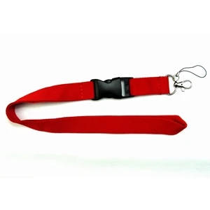 Polyester Lanyards with Detachable Buckle release