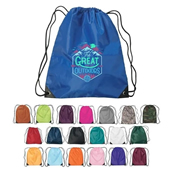 Polyester Sports Drawstring Backpack
