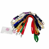 Polyester lanyard