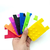 Push Pop Phone Wallet