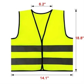 Reflective Outdoor Nightshirt Vest for Kids and Students