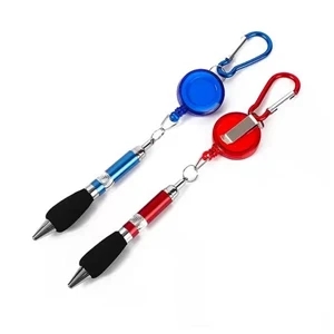 Retractable Carabiner Pen