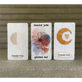 Seeded Paper Tag/ Business Card/Bookmark/Label