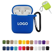 Silicone Ear Pod Case with Carabiner