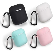 Silicone Ear Pod Case with Carabiner