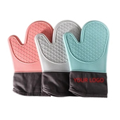 Silicone Heat Resistant Kitchen Gloves