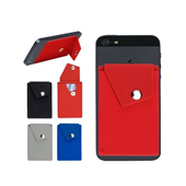 Silicone Phone Wallet With Button