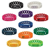 Silicone Twist Bracelet Wristband