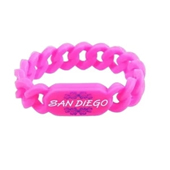 Silicone Twist Bracelet Wristband