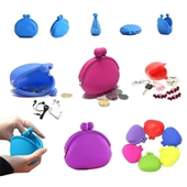 Silicone coin purse