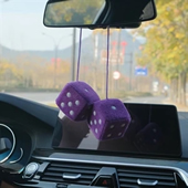 Square Hanging Couple Plush Dice