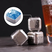 Stainless Steel Chilling Reusable Ice Cubes