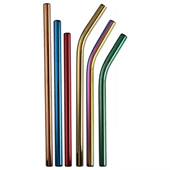 Stainless Steel Straws Straight and Bent Tubes