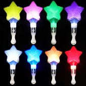 Stars Stick Heart Flash Light Emitting