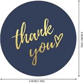 Thank You Stickers 1.5 Inch