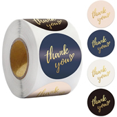 Thank You Stickers 1.5 Inch