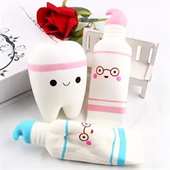 Toothpaste & Tooth Squishy Slow Rising Toy