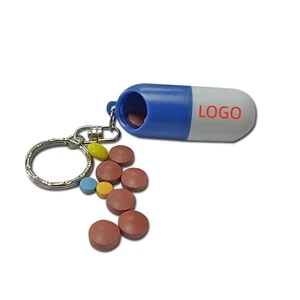 Twist A Pill Key Chain