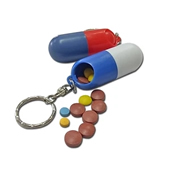 Twist A Pill Key Chain