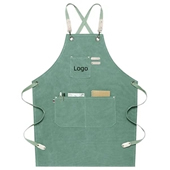 Water Resistant Cotton Canvas Adjustable Apron