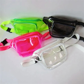 Waterproof Clear PVC Fanny Pack Bag