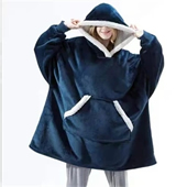 Wearable Sweatshirt Blanket Hoodie