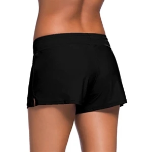 Women's Swim Board Shorts with Panty Liner