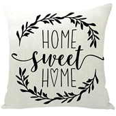 Wreath Decorative Throw Pillow Covers