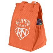 Zipper Insulated Non-Woven Tote Bags