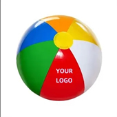 custom 16" inflatable beach ball