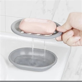 soap dish with drain